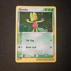 Treecko European POP Tournament Black Star Holo Promo 007 Pokemon TCG - NM - Image 1