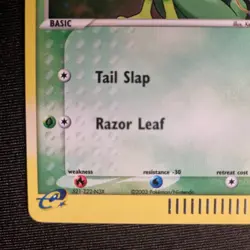 Treecko European POP Tournament Black Star Holo Promo 007 Pokemon TCG - NM - Image 5