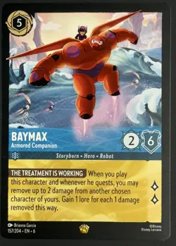 Baymax - Armored Companion 157/204 Azurite Sea Regular Lorcana - Image 1
