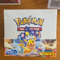 Pokemon TCG: Scarlet & Violet Surging Sparks Booster Box 36 Packs (Small Tear) - Image 1