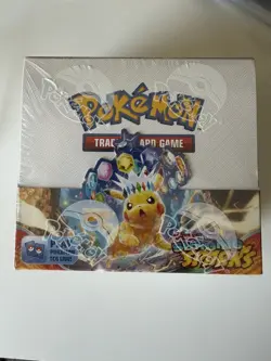Pokemon TCG Scarlet & Violet Surging Sparks Booster Box 36 Packs w acrylic descr - Image 1