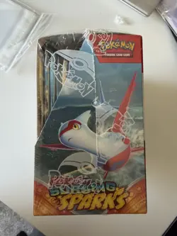 Pokemon TCG Scarlet & Violet Surging Sparks Booster Box 36 Packs w acrylic descr - Image 4