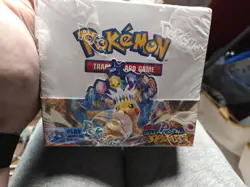 Pokemon TCG Scarlet & Violet Surging Sparks Booster Box 36 Packs Ripped Seal - Image 2