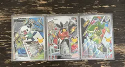 Pokemon First Partner Series 2 Unova - Snivy 049 Tepig 050 Oshawott 051 GEN 5 NM - Image 1