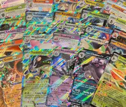 Huge 100 Pokemon Card GUARANTEED CHARIZARD PACK Mystery Lot Ex Holo Foil TCG 151 - Image 3