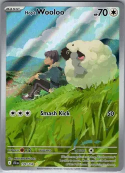 Hop's Wooloo 170/159 SV09: Journey Together - Pokemon Card - NM - Image 1