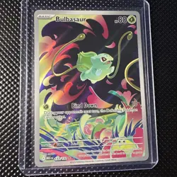 Bulbasaur 133/132 English MEG EN-Mega Evolutions Illustration Rare Pokemon Card - Image 1