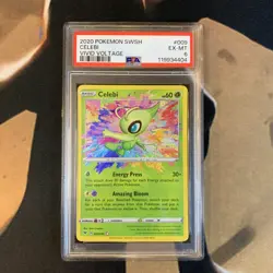 Celebi PSA 6 Vivid Voltage 009/185 Pokemon Card EX-MT - Image 1