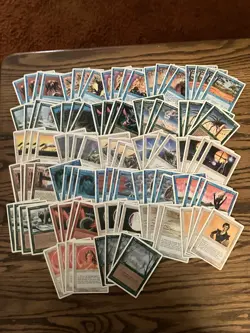 Mtg 4th Edition Lot x100 - Magic the Gathering 4th Edition Cards Lp - Image 1