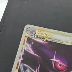 Damaged Pokemon Gengar Prime Ultra Rare Holo 94/102 Triumphant TCG Card - DMG - Image 2