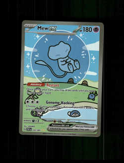 Custom HOLO MEW Card MEW Ex READ DESCRIPTION BELOW - Image 1