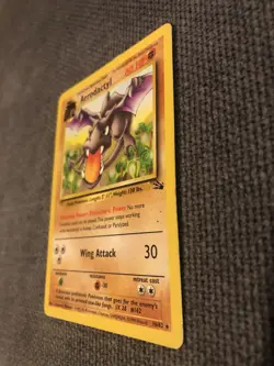 Pokemon TCG Aerodactyl 16/62 Fossil Non Holo Rare Card - Image 3