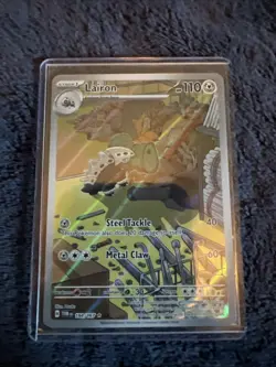Pokemon TCG Lairon Twilight Masquerade Illustration Rare Card 184/167 - Image 4