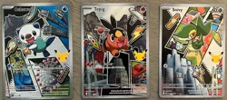 Pokemon TCG 3-Card Lot - Oshawott, Tepig, Snivy - NM First Partner Series 2 - Image 1