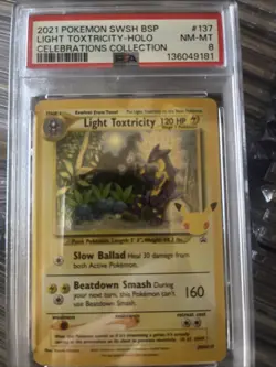 Light Toxtricity SWSH137 SWSH: Sword & Shield Promo Cards Holo - Image 1