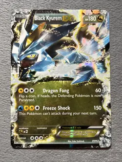 Black Kyurem EX Pokemon Card BW62 Black White Promo 2012 - Image 1
