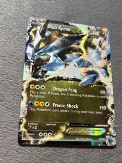 Black Kyurem EX Pokemon Card BW62 Black White Promo 2012 - Image 3