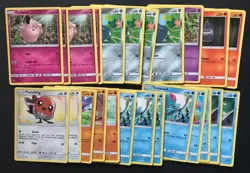 24 X Guardians Rising SM Pokemon Cards Bundle Common Uncommon Trainer Exc-NM - Image 1