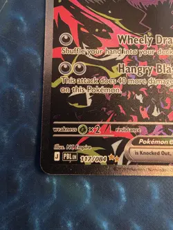 Morpeko EX 117/084 Pitch Black SIR Pokemon Card. NM. - Image 5