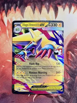 Mega Manectric Ex Pokemon Prize Pack Series 8 Play Stamp Promo Card NM ⚡ - Image 1
