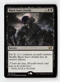 Black Sun's Zenith Commander 2014 Magic The Gathering MTG Card - Image 1