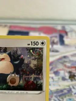 HD WHOLE SWIRL 🌀💫 Snorlax 140/202 Cosmos Holo Promo 2020 Nintendo Pokemon Card - Image 2