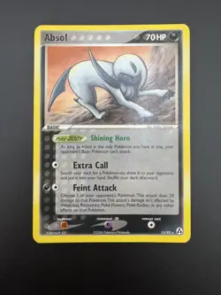 Absol 15/92 Rare EX Legend Maker 2006 Pokemon Card - MP - Image 1