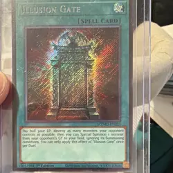 Konami Illusion Gate Premium Gold Rare Foil 1st Ed EN Spell Card - Image 4