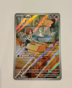 Ralts 211/198 SV01: Scarlet & Violet Base Set Holo pokemon card - Image 1