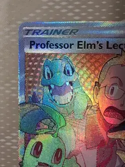 Pokemon Trading Card Professor Elm's Lecture 213/214 Lost Thunder FA Holo UR EN - Image 3