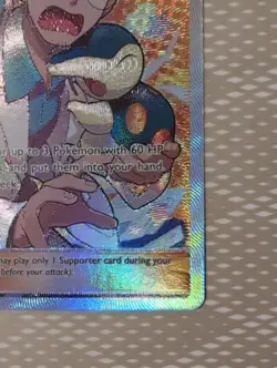Pokemon Trading Card Professor Elm's Lecture 213/214 Lost Thunder FA Holo UR EN - Image 5