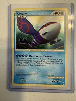 Kyogre 12/95 HOLO Rare Pokemon Card Call of Legends - NM - Image 1