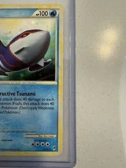 Kyogre 12/95 HOLO Rare Pokemon Card Call of Legends - NM - Image 4