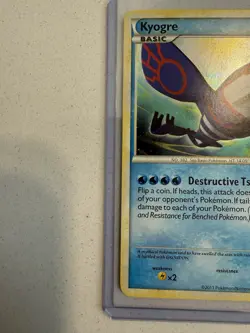 Kyogre 12/95 HOLO Rare Pokemon Card Call of Legends - NM - Image 5