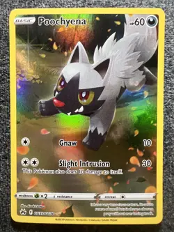 Poochyena GG33/GG70 Ultra Rare Pokemon Card NM - Image 1