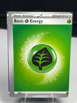 Pokemon Grass Energy MISCUT Card Print Dot Pokemon Error - Image 1