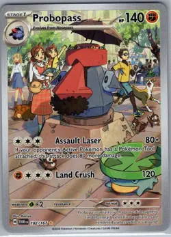 Probopass 182/167 SV06: Twilight Masquerade - Pokemon Card - NM - Image 1