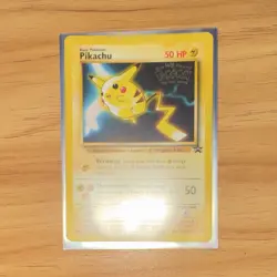 Wizards Pikachu #1 Black Star Promo Rare Regular English 50HP - Image 1