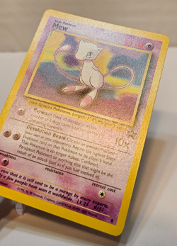 Mew 8 Wizards Black Star Promo Pokemon 1829 - Image 3