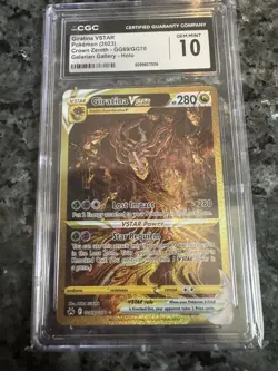 Pokemon Giratina VSTAR Crown Zenith Galarian Gallery GG69/GG70 CGC 10 Gem Mint - Image 1
