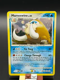 MAMOSWINE 9/146 HOLO RARE LEGENDS AWAKENED POKEMON - Image 1