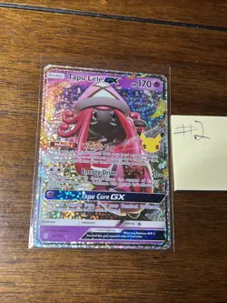 Tapu Lele GX 60/145 Celebrations: Classic Collection Pokemon Holo NM - Image 1