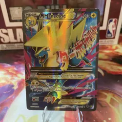 Pokemon TCG M Manectric EX Mega Full Art Holo Ultra Rare 24/119 EN 210 HP - Image 1
