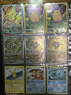 Pokemon TCG Lot Binder: SIR, Full Arts, Promos, V’s, VMAX’s, EX’s, Error Prints - Image 1