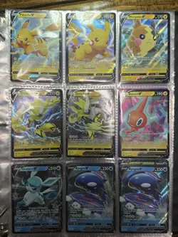 Pokemon TCG Lot Binder: SIR, Full Arts, Promos, V’s, VMAX’s, EX’s, Error Prints - Image 5