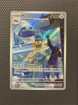 Pokemon TCG Chaos Rising Metang Illustration Rare 094/086 2026 Holo NM - Image 1