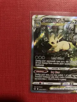 Pokemon TCG Leafeon VSTAR Crown Zenith Holo Ultra Rare GG35/GG70 NM - Image 3