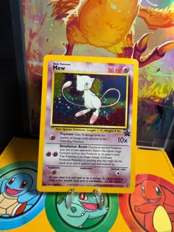 Mew #9 Black Star Promo Holo Pokemon 2000 - Image 1