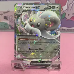 Pokemon TCG Cinccino ex 73/86 Double Rare Chaos Rising NM - Image 1
