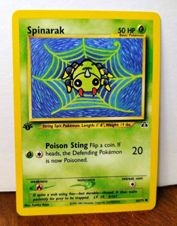 POKEMON SPINARAK 64/75 1ST EDITION NEO DISCOVERY LP - Image 1